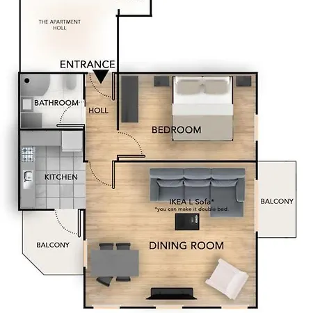 Cozy In Center Of *